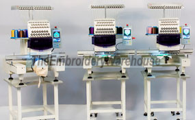 ID# 0875 2015 ButterFly Tri-1503B/T  Multi-head commercial embroidery machine http://www.TheEmbroideryWarehouse.com