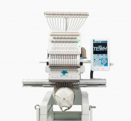 TEWH X-1501, single-head, 15-needle, commercial embroidery machine