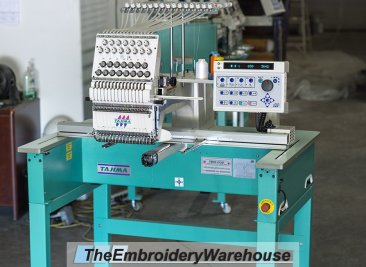 USED Tajima TEHX-C1501 - 1 Head - 15 Needles - Commercial Embroidery Machine year 2002