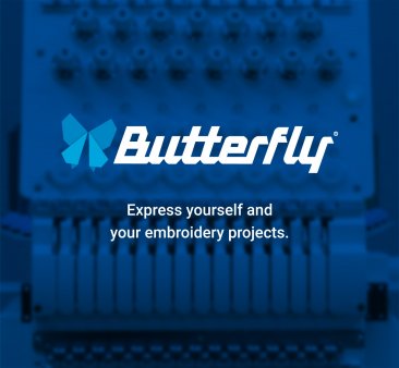 Butterfly B-1501B/T SUMO, DEMO Model, single-head, 15-needle, commercial embroidery machine