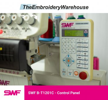 SWF B-T1201C - Single (1) Head - 12 Needles - Commercial Embroidery Machine