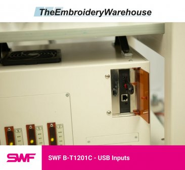 SWF B-T1201C - Single (1) Head - 12 Needles - Commercial Embroidery Machine