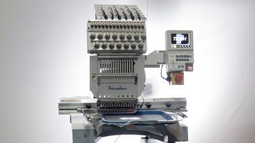 Barudan BEXT-SI1501-CB11 - Single (1)Head - 15 Needles - Commercial Embroidery Machine