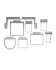 Fast Frames X-Change 7 in 1 Embroidery Hoops for Commercial Embroidery Machines USED